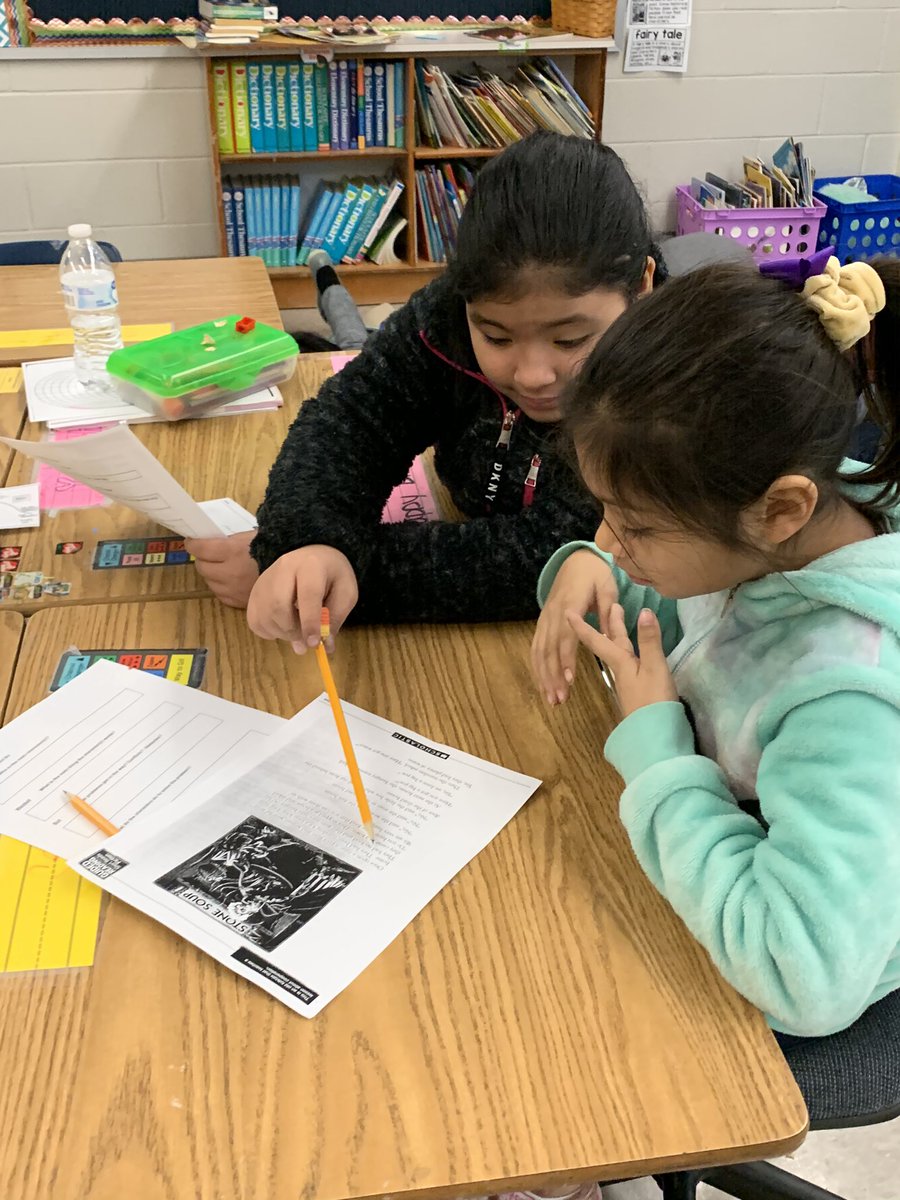 MissMoran90's tweet photo. Working on critical literacy and close reading! We are loving comparing different versions of the same tales! #WHES #3rdGrade https://t.co/0uXAcKAD0G
