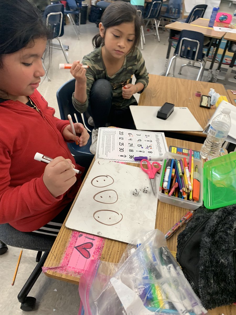 MissMoran90's tweet photo. We have also been working hard on our multiplication/division unit! Showing different strategies and explaining our thinking through discussion and math workshop! #WHES #3rdGrade https://t.co/P1aFBuoz1k