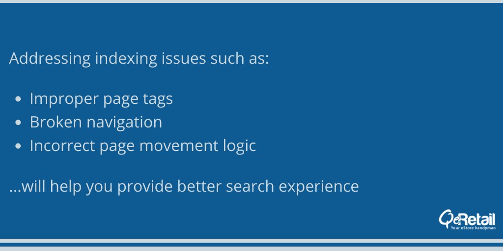 QeRetail's tweet photo. Google has indicated that #UX is one of the factors in search engine rankings.
Here is how you can optimize the search experience.
#QeRetail #Google #SearchExperienceOptimization #SXO https://t.co/cKCG76ufkr
