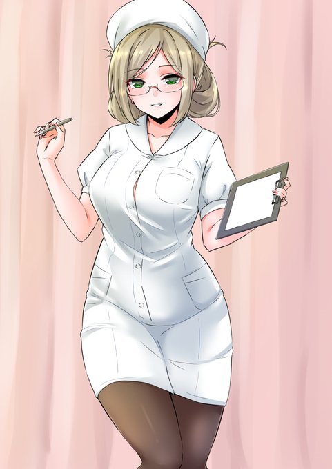 「clipboard nurse」 illustration images(Latest)｜2pages