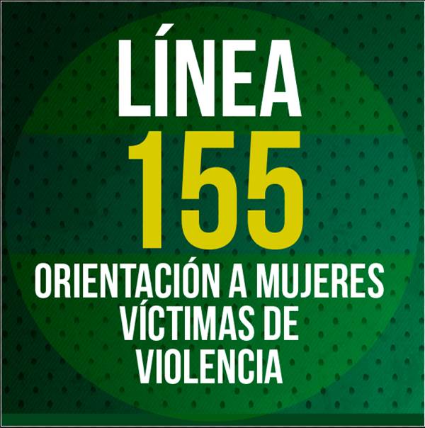 PoliciaColombia's tweet photo. Línea 155 para que las mujeres tengan un servicio de orientación frente a casos de violencia #YoTeCuidoMujer https://t.co/4PdjBmmOEN