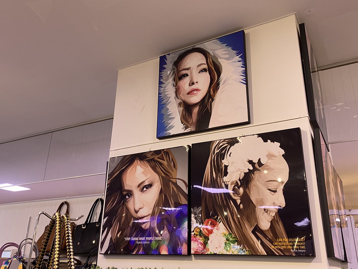 meikuumichan's tweet photo. たまたま見つけた安室ちゃんの絵画❤️

#安室奈美恵 https://t.co/BJgwpKZKch