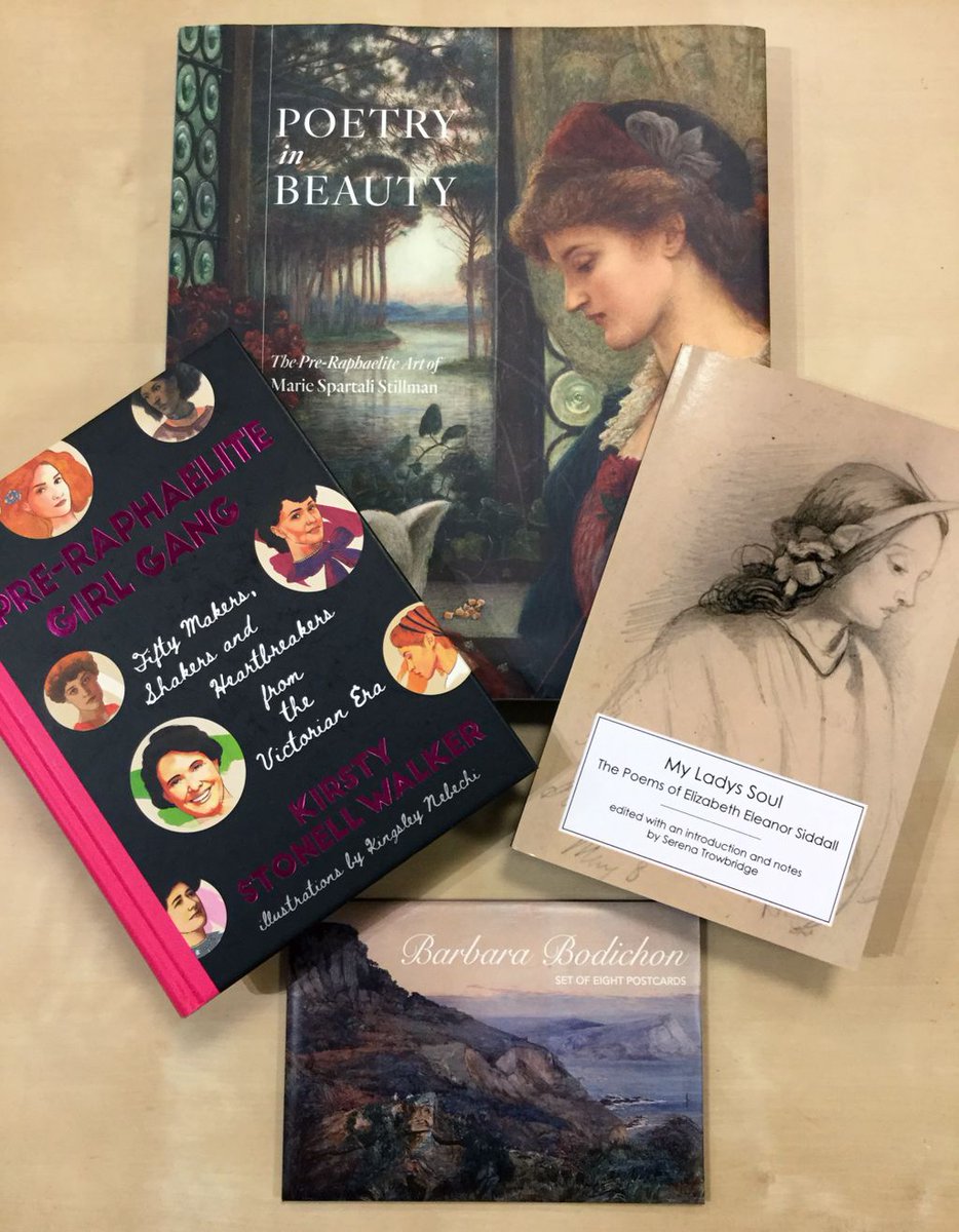 delartmuseum's tweet photo. Our Pre-Raphaelite collection is always a must-see, and the #DAMStore proudly celebrates the women of this glorious art movement. 
#inwilm #netde #wilmlove #wilmtoday #indiebound #indiebookstore #DelArtStore #PreRaphaelite https://t.co/CeOuLmE6rP