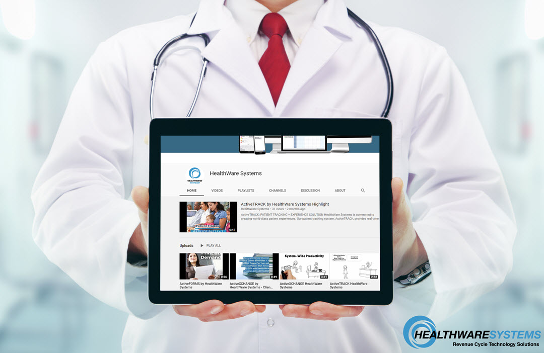 HealthWareSys's tweet photo. #DidYouKnow #HealthWare has a #YouTube channel? Check it out to see all the latest #ActiveWARE videos! https://t.co/Uf1ZSB6rsu

#HealthWareSystems #HWS #RevenueCycleManagement #RCM #RevenueCycle #HealthcareTechnology #PatientExperience #PatientSatisfaction #PhysicianSatisfaction https://t.co/kk7U7UVEzF