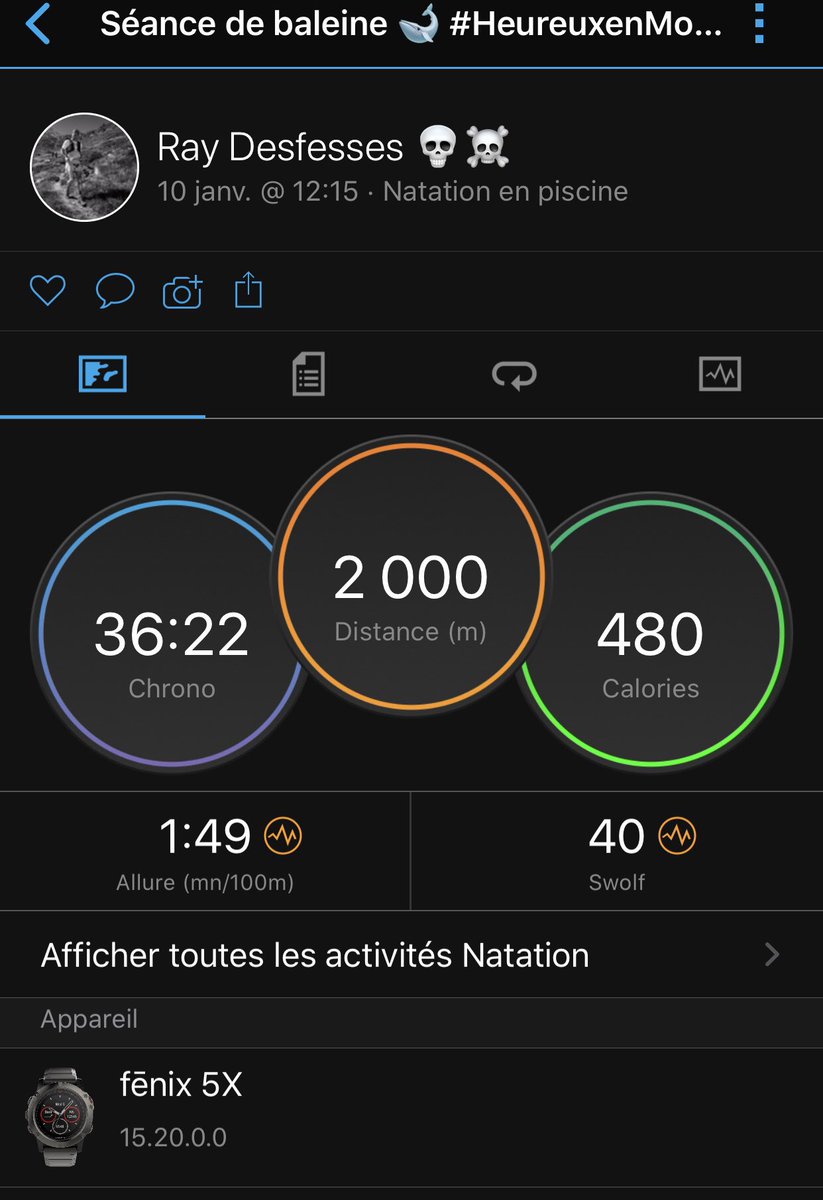 RDesfesses's tweet photo. Séance de Piscine pour bosser le cardio Souple #Loçamouille #LRY https://t.co/vNV0D32lZx