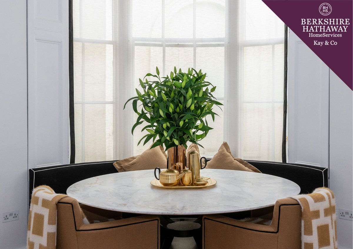 BHHSKayandCo's tweet photo. #ForSale: A luxurious residence situated within a striking #gradeIIlisted terrace, with beautifully designed interior. This #twobedroomapartment blends old school glamour, Art Deco finishes and hotel luxe, to offer a truly unique place to call #home. https://t.co/xgSrzwc7or https://t.co/NK1LoVx3za