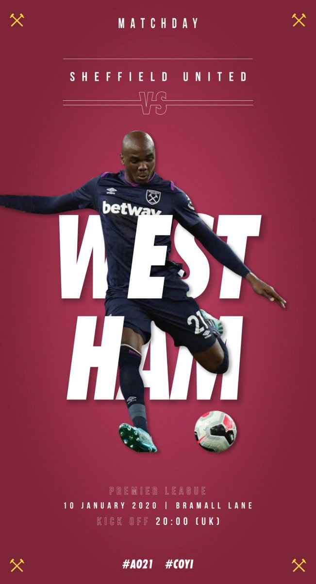 #SHUWHU #COYI #AO21 @WestHam