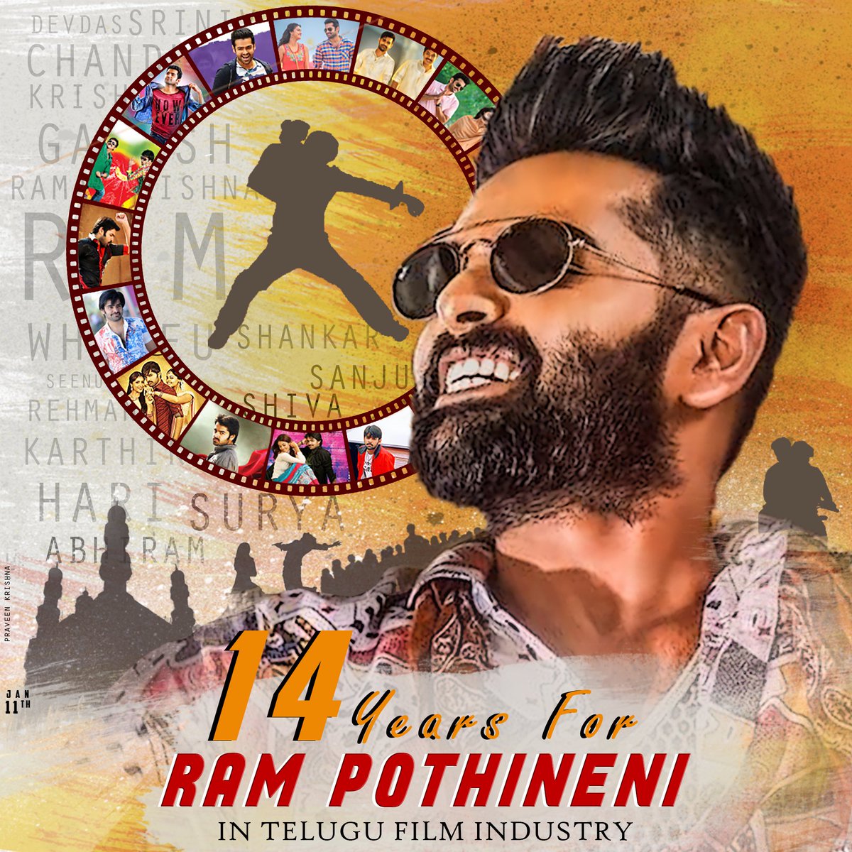 Neeladhar5's tweet photo. Here ll go for the CDP of our one and only ENERGETIC STAR @ramsayz on the eve in completing #14yearsforRaPoinTFI in TFI...
#REDTheFilm..
#RED https://t.co/64Ie5SWFyL
