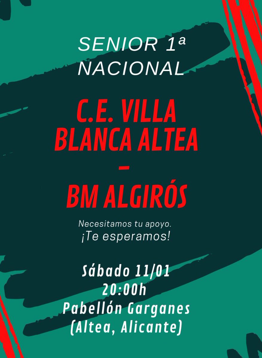 Club Balonmano Algirós tweet media