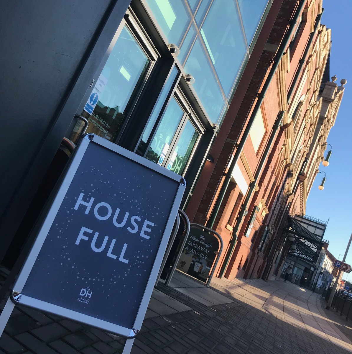 Darlington. Our Town. Your Town. Motown! Our sparkly new 'House Full' sign will be getting an airing at The Magic of Motown, tonight at 7:30pm. Call the Box office on 01325 405405 for any returns. @MagicOfMotown
