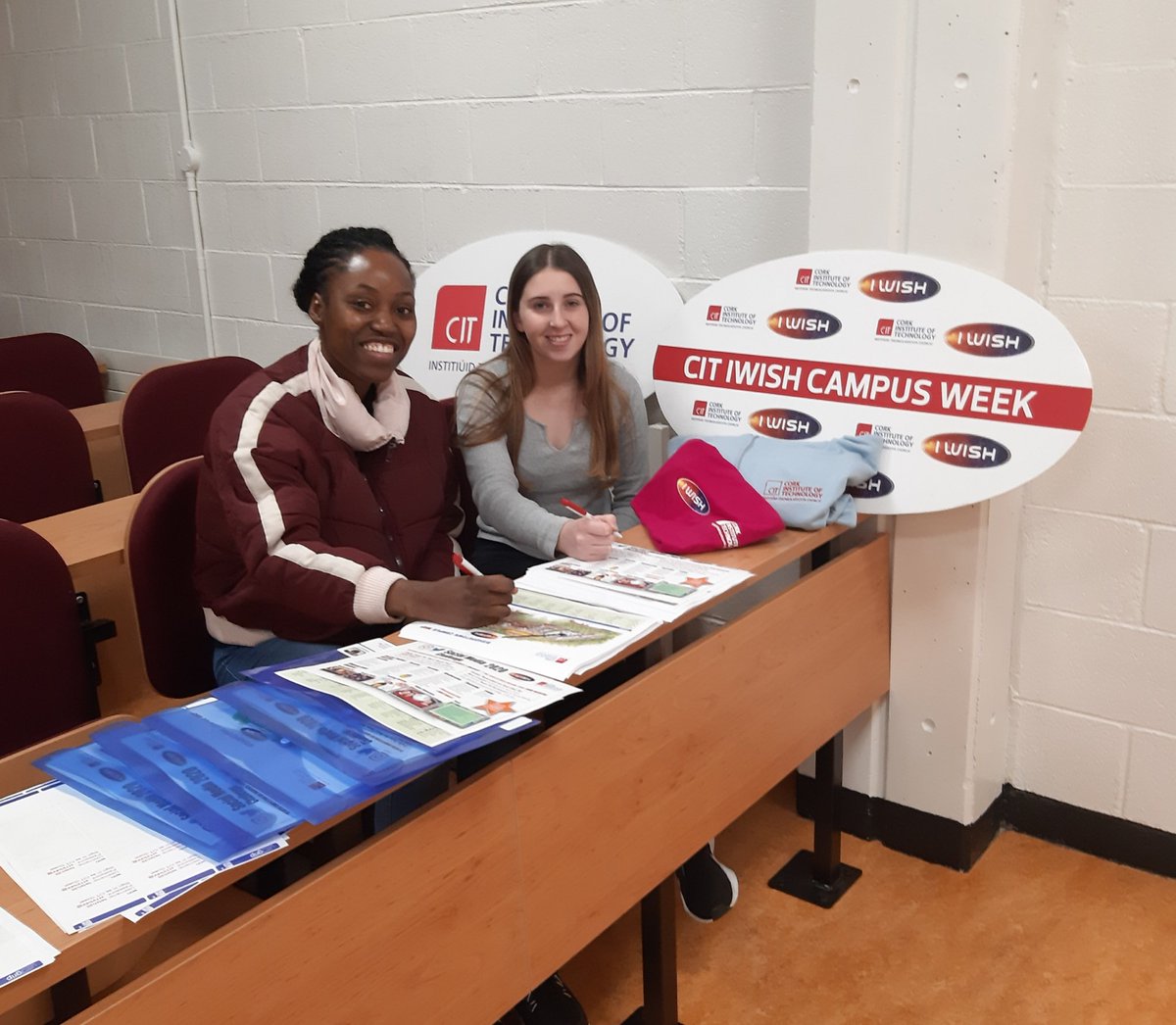 NormaWelchCork's tweet photo. π€ππFinal preparations underway to welcome 80 #TY female students to @CIT_ie for the #IWishCIT @IWish_ie campus week on Monday 13th January. Thanks to our staff & #CITStudentLeaders for their ongoing support of our outreach initiatives. @MaryMoloneyCIT #STEMCIT #WiSTEMCIT https://t.co/4F0X25BE2U