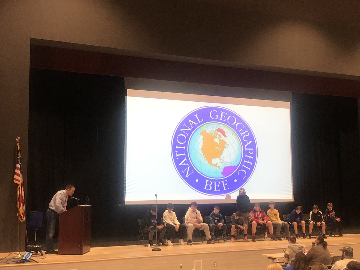 Congratulations to the 7th graders participanting in today’s National Geographic Bee! Thank you Mrs. Grebinar and Mr. Sheasgreen for sharing your passion for Geography and for organizing this event! <a href="/LMHSAP/">A. Scott</a> <a href="/LunenburgMS/">Lunenburg Middle School</a>