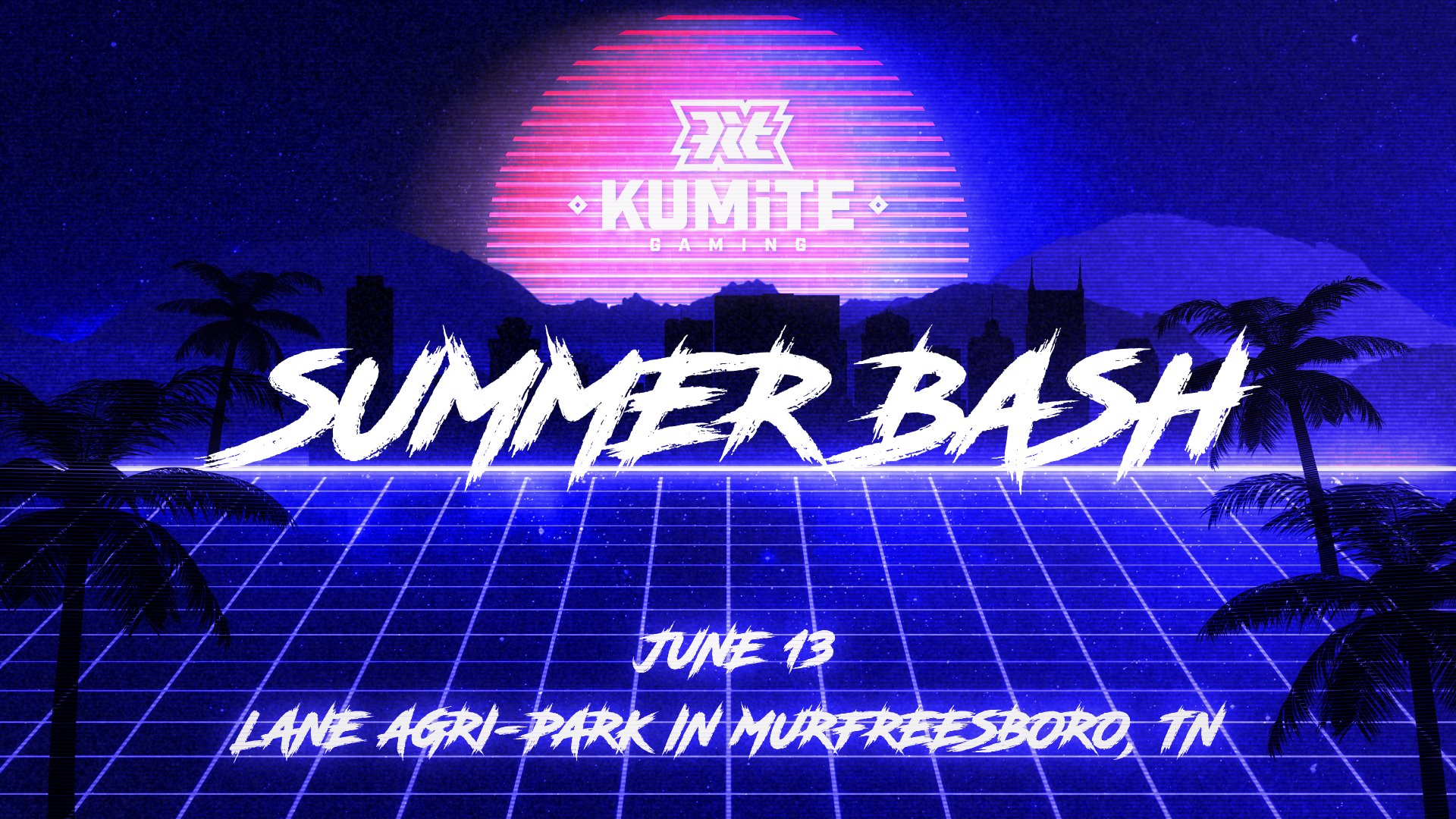Kumite Gaming Kit Summer Bash Is Coming To Murfreesboro Tn On June 13 Here Is Our Games List Soulcalibur Vi Dead Or Alive 6 Blazblue Cross Dragon Ball Fighterz