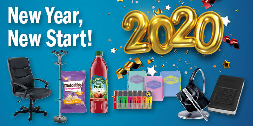 New Year’s Resolutions can be fun but difficult to maintain, so start 2020 as you mean to continue with our great selection of products to enable you to get organised in the new year!