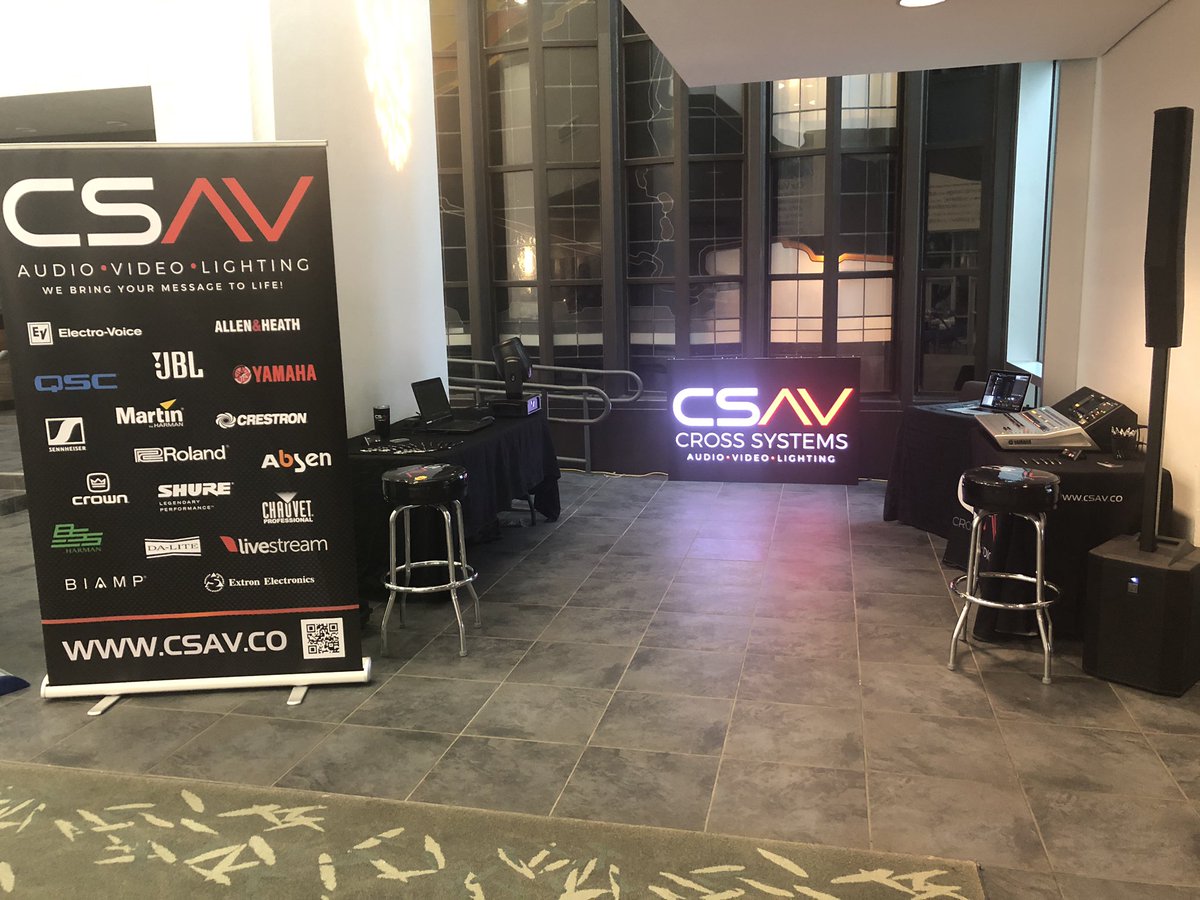 CrossSystems's tweet image. Choristers Guild Exhibit at Lover’s Lane UMC in Dallas, TX @Electro_Voice @YamahaCommAudio