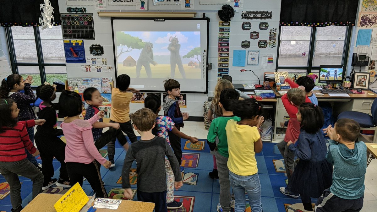 Brain breaks are an important part of our day in room 303.