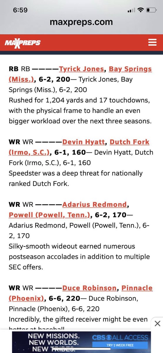 Our dude <a href="/adarius2424/">adarius24</a> made the Max Preps freshman All American team!!  Congrats!!  Be humble and grateful but keep working hard to get to where you want to be.