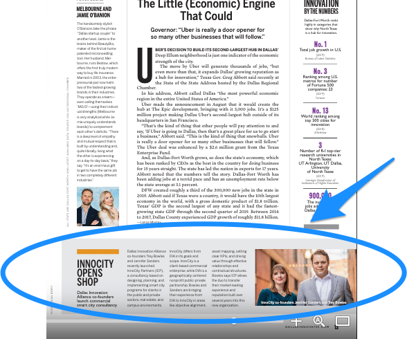 treybowles's tweet photo. Here is a great inclusion in the annual @DallasInnovates publication. You can check it out online here: https://t.co/h4k9pIIFj8 https://t.co/J5T09fwdy8