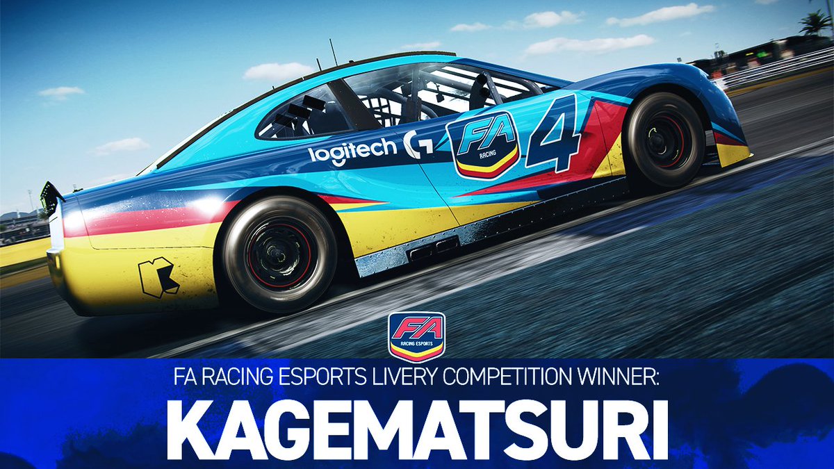 Fernando’s favourite! Picked by the man himself, this is the winning FA Racing Esports livery!

Designed by Kagematsuri, who won the @Codemasters GRID Livery competition.  His design will be available in <a href="/GRIDGame/">GRID Legends</a> as part of the Season 2 update which will be released very soon!