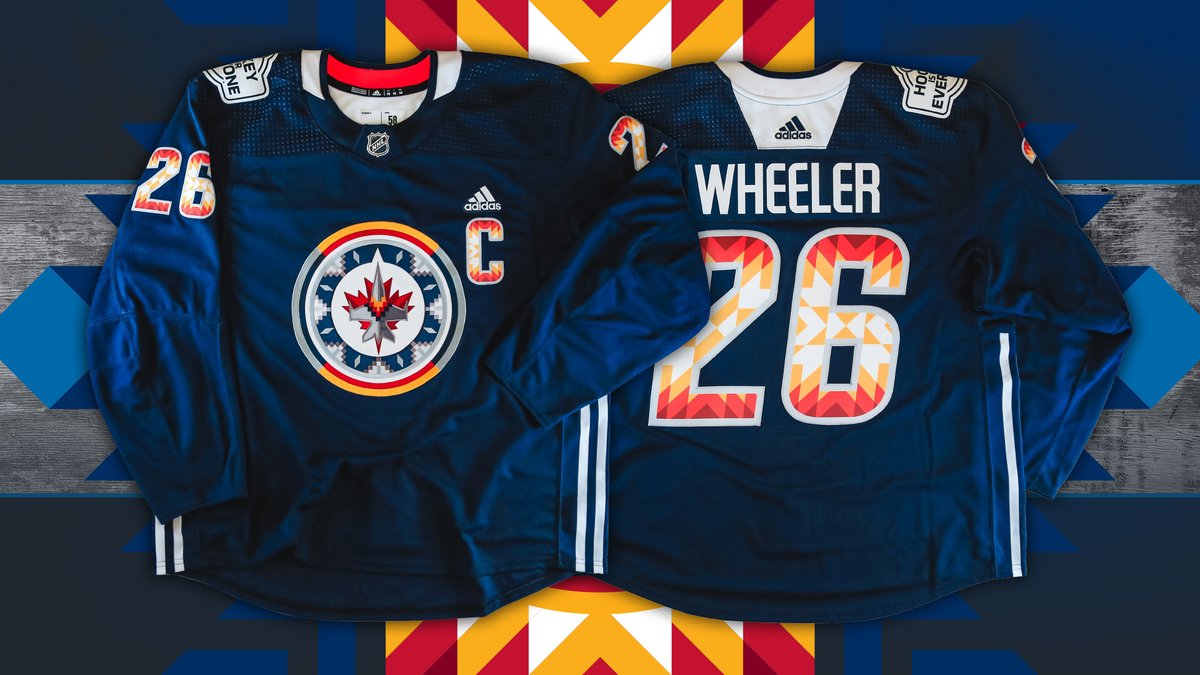 Winnipeg Jets on X: A closer look at this year's @wasacnews warmup jersey  🧡  / X