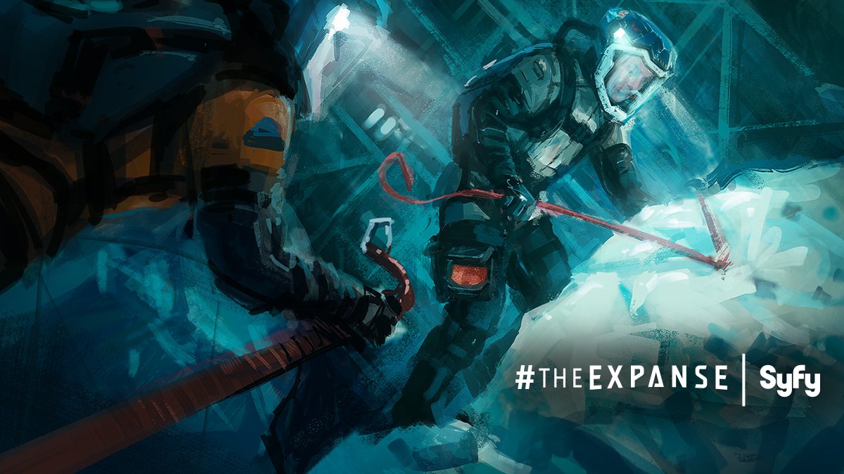 The Expanse: Art by. pic.twitter.com/6BiXvXYxB9. 
