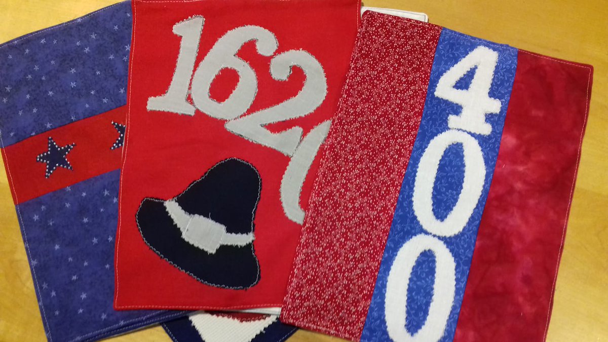Dartmouth400M's tweet image. Arrived from Dartmouth MA - a further 76 glorious pennants made by the Sister Cities Committee, Dartmouth. A lovely thing for Dartmouth Stitchery to have connected with other crafters in this way, as well as very lovely workmanship. 
#dartmouthmayflower400
#craft4crafters