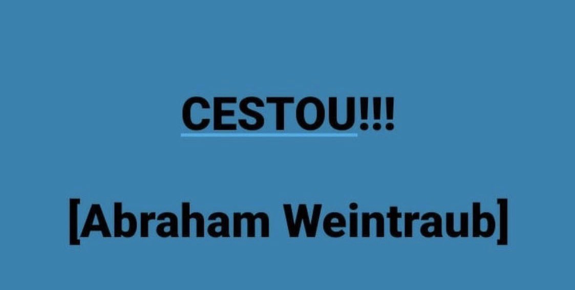 CESTOU (Abrahan Weintraub)