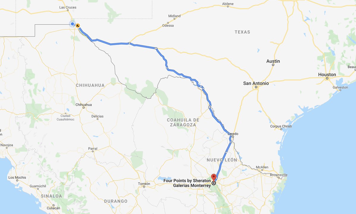 hablamosautos's tweet photo. Hoy será un día de 1,200 km desde El Paso, TX, hasta la Sultana del Norte en nuestro camino de regreso del @CES arriba de un @BMWMex X5 xDrive 45e. Aún tenemos mucho que compartirles, estén pendientes 😉
#X5ToCES https://t.co/wJAiQ2186B