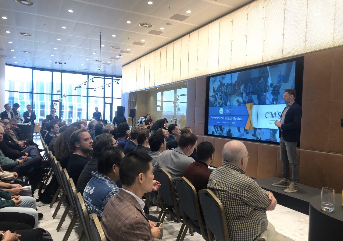 HollandFinTech's tweet photo. Our first #HollandFinTech Meetup of 2020 is currently underway, kindly hosted by our member CMS. It's a pleasure to be reunited with the network and more!
#HollandFinTech #Networking #HFTMeetUp #Innovation https://t.co/m4PcGsiuFC