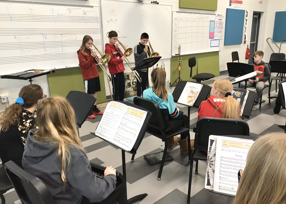 joel_snavely's tweet photo. 6th Grade Band students doing a great job performing for the class. @MLMSmuskies #mlmuskypride https://t.co/YWJyMI2Jjr