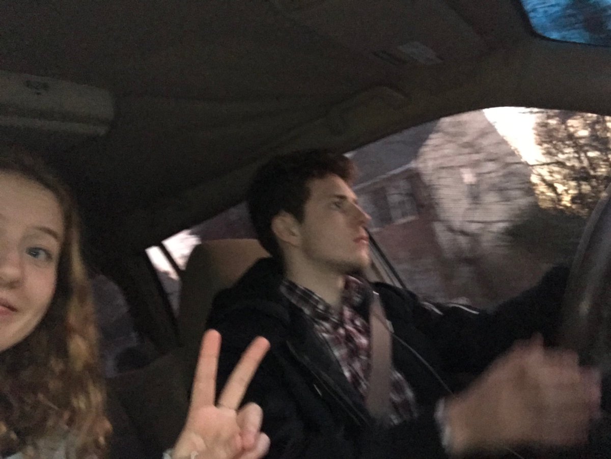 Carpooling to school to reduce pollution!! #vadecacleansup <a href="/VirginiaDECA/">Virginia DECA</a>