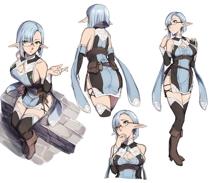 #オリジナル #エルフ 