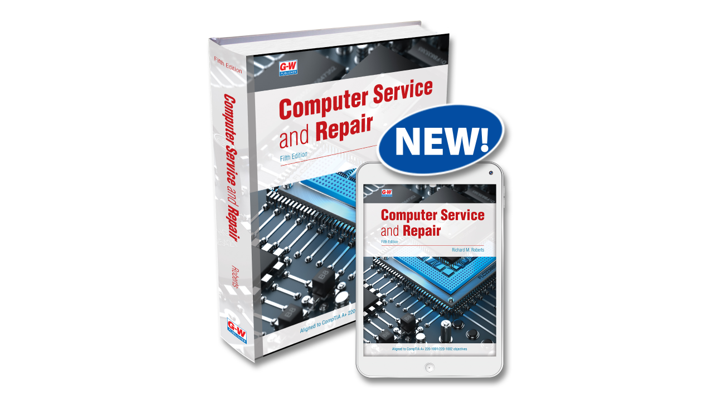 GWPublisher's tweet photo. Prepare for @CompTIA A+ Certification with the new 5th edition of Computer Service and Repair by Richard Roberts! https://t.co/OcG2rqDhmv https://t.co/coJr97dCvX