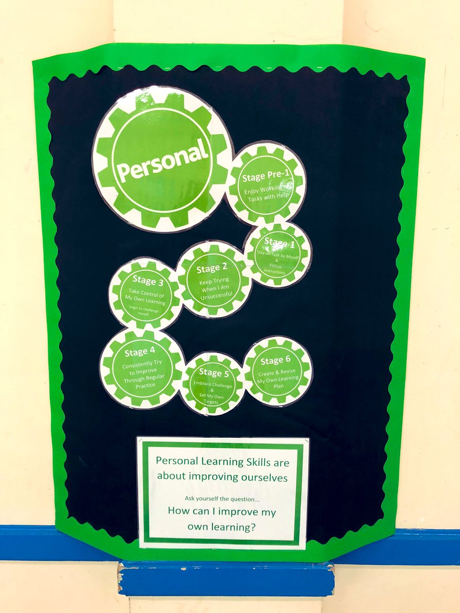 This week our school has been focusing on our personal learning skills and how we can improve our own learning. Next week we will be focusing on improving our social skills. <a href="/creatorlinda1/">creatorlinda</a> @creatortim @James_Munt <a href="/AbbieParkin3/">Abbie Parkin</a> <a href="/MissBevis_teach/">MissBevis_teach</a> <a href="/MrStrongHT/">Andrew Strong</a> <a href="/TKATAcademies/">TKAT: Achieving More Together.</a>