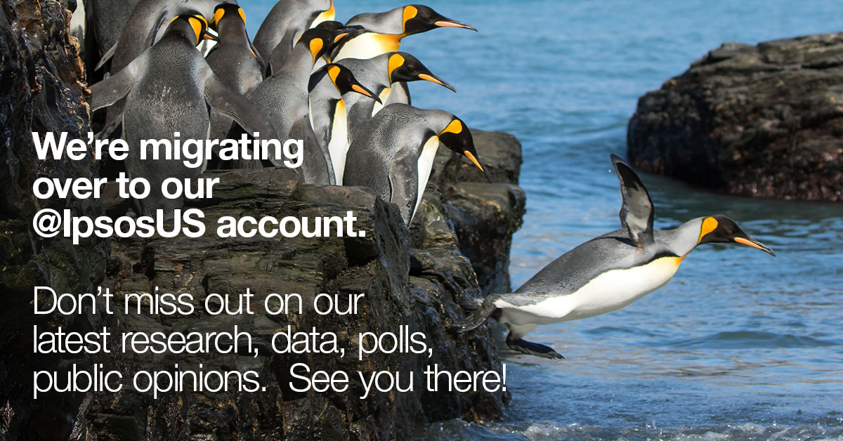 Don't miss our latest research, data, polls and thought leadership. Follow @IpsosUS