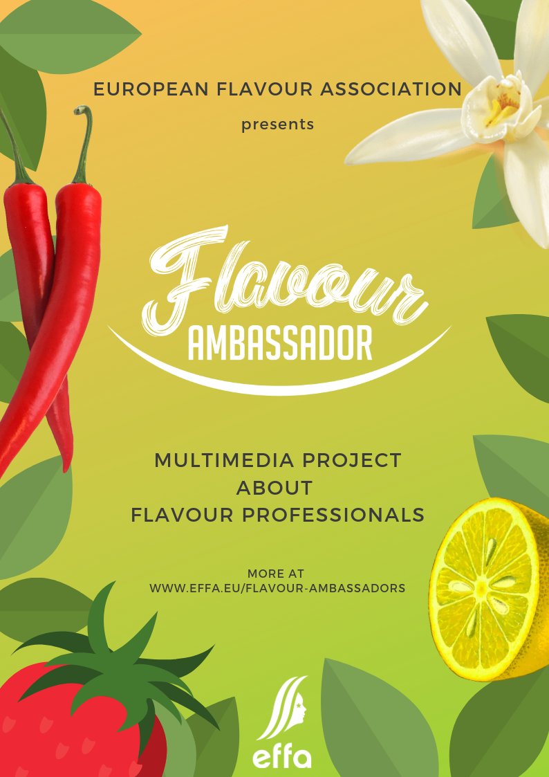 Flavourmaker's tweet image. Honored to be selected as one of the first UK #FlavourAmbassador s for @EFFA_Flavour 
#science #scientist #foodscientist #flavour #flavor