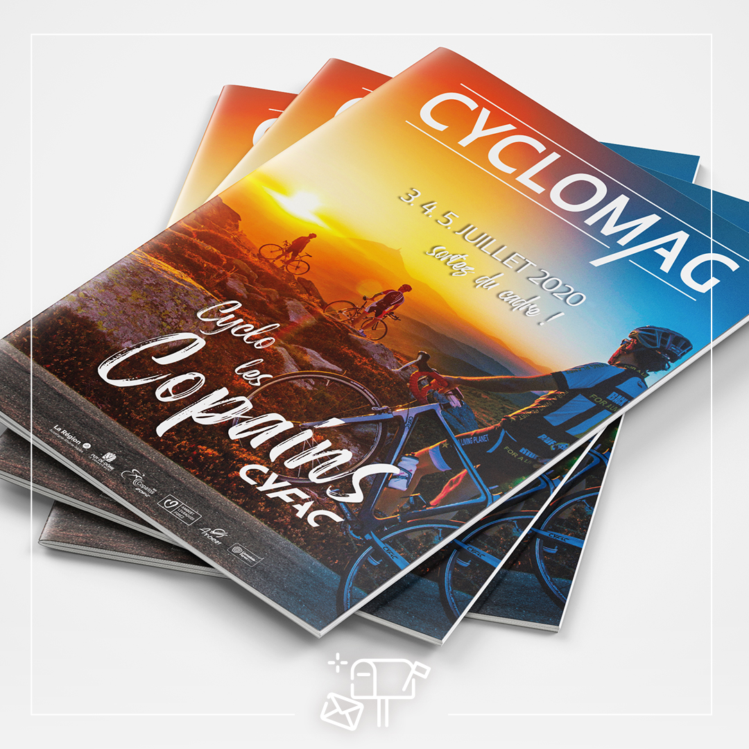 📬 Surveillez votre boîte aux lettres : le CYCLOMAG arrive !

Vous l'avez déjà reçu ? Alors donnez-nous vos impressions 😉

Sinon, vous pouvez consulter la version en ligne 👉 bit.ly/CYCLOMAG