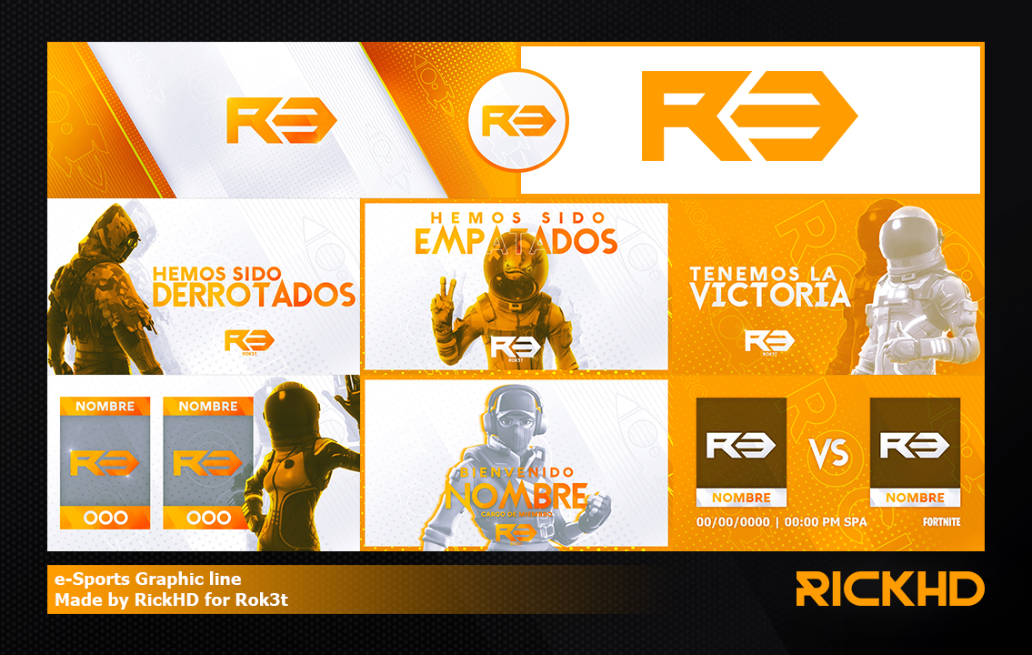 🇺🇸- Graphic line made by <a href="/RickHDOfficial/">.</a> for @Rock3tEC 
All support is appreciated 🔁❤️

🇻🇪- Linea gráfica hecho por <a href="/RickHDOfficial/">.</a> para @Rock3tEC 
Todo el apoyo es apreciado 🔁❤️

Behance: behance.net/gallery/903018…