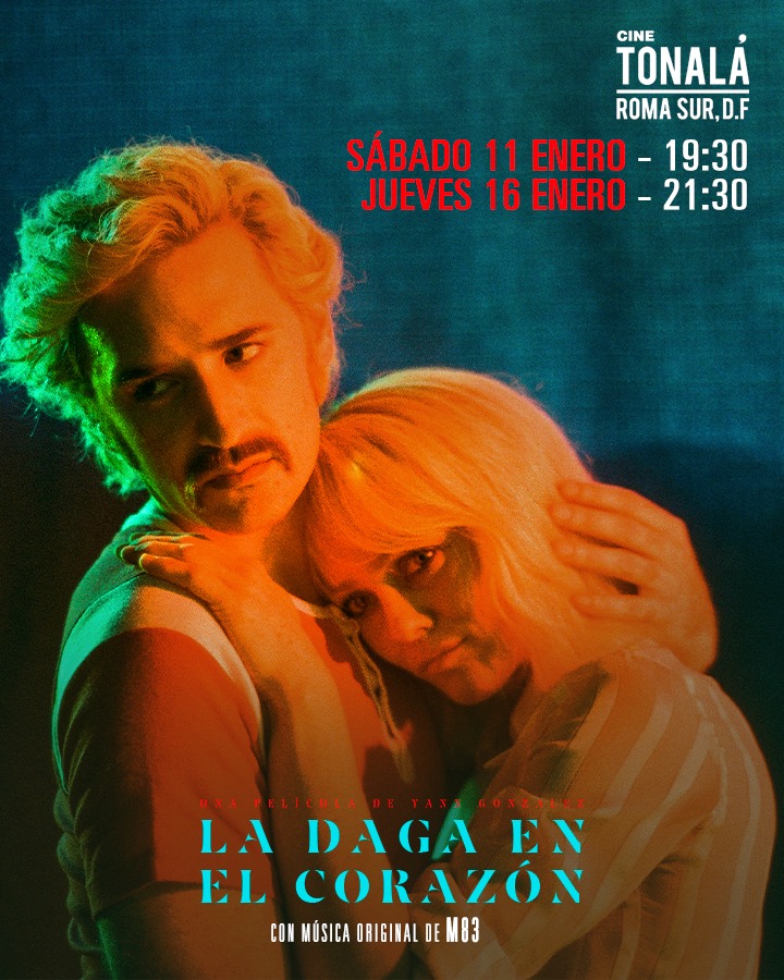 SomosPiano's tweet photo. ¿Hay gente por acá que se quedó sin ver LA DAGA EN EL CORAZÓN o la quiere ver de nuevo? Este sábado y el próximo jueves será parte de LO + VISTO DEL 2019 de @cinetonala. https://t.co/LxzqAYVWno