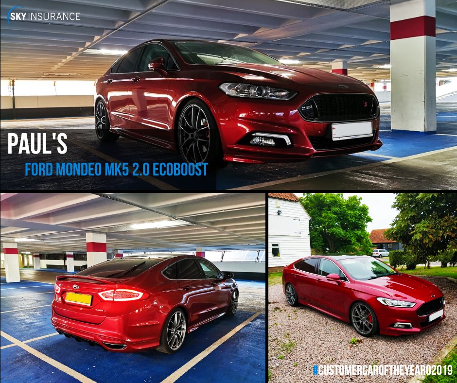 Safely Insured on X: 😍 Paul's Ford Mondeo MK5 2.0 Ecoboost😍 🔹  Engine:2.0 Ecoboost engine 🔹 Mods & features: Mondeo Titanium automatic,  Steeda Mondeo Sport warranty-approved upgrade comprising Steeda high-flow  cold air