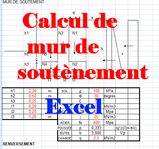 CivilPdf's tweet photo. Calcul de mur de soutènement avec excel
Le lien pour télécharger en pdf
👇👇👇👇👇👇👇👇
https://t.co/dQfUwUk0BQ https://t.co/P4ew0TYSp0