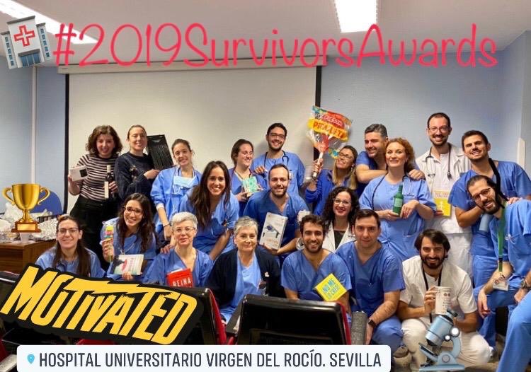 cid_manuela's tweet photo. Nuestra I Edición de #SurvivorsAwards !! 
Trabajando ya por la próxima edición, porque sea todo un éxito de participación!!
Muchas gracias a las organizadoras Ana Escoresca, Sara Martin Sastre y Sara Escalona! 
  #Amazing
#Emotioned &amp; #Motivated
#SurvivorsICU https://t.co/vW0Avjc7Dd