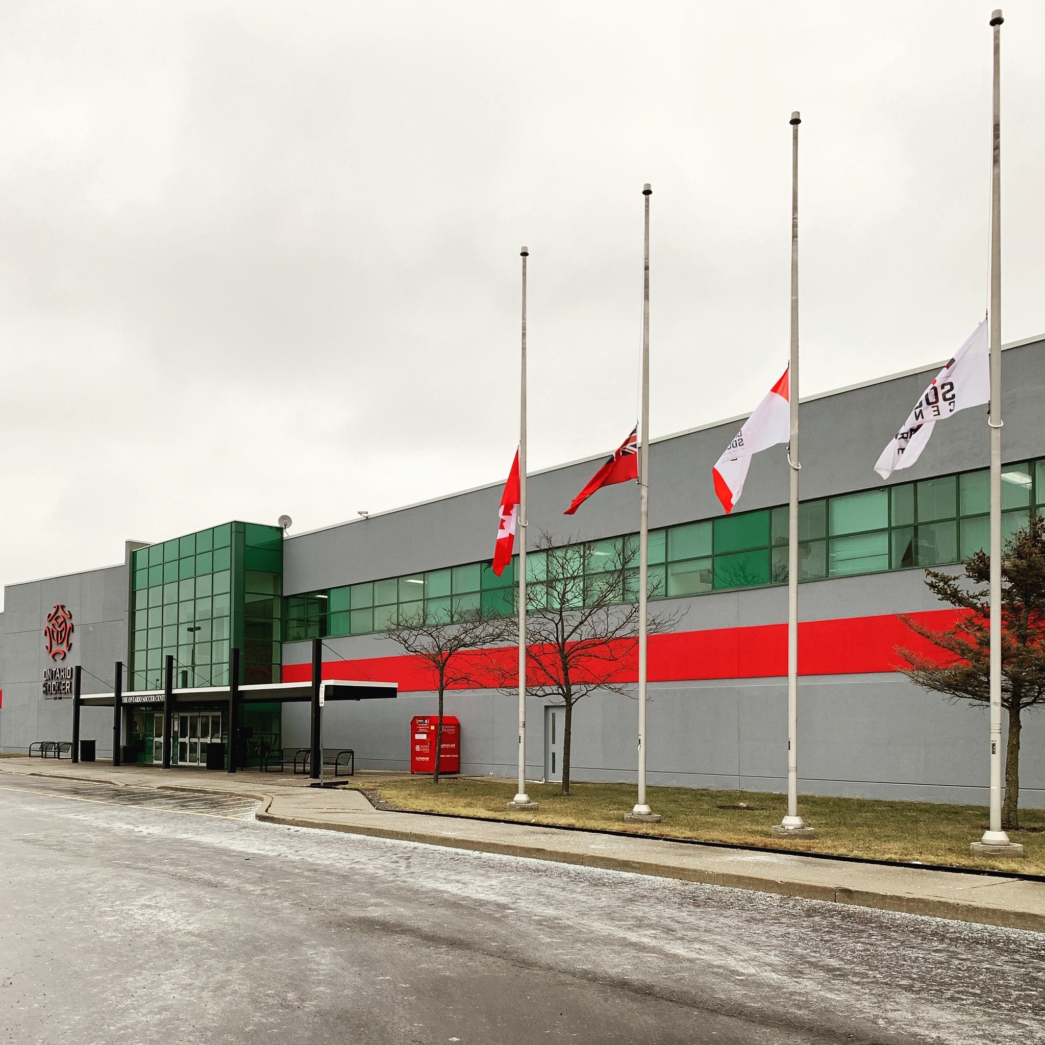 Ontario Soccer on Twitter "The flags at the Ontario Soccer Centre have been lowered to half