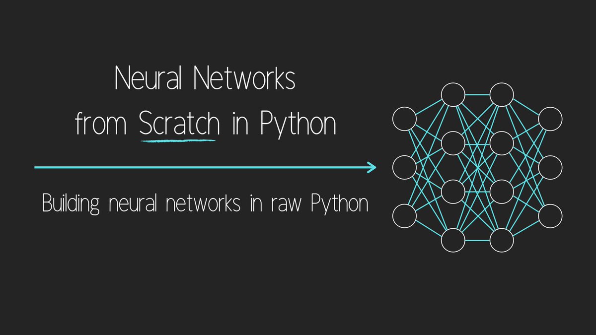 machine learning with python from scratch