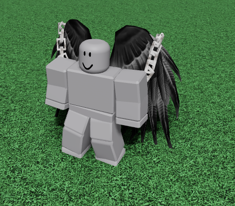 Supernob123 On Twitter So I Heard People Wanted The Chained Angel Wings In Black Robloxugc Roblox Robloxdev - code for black wings on roblox