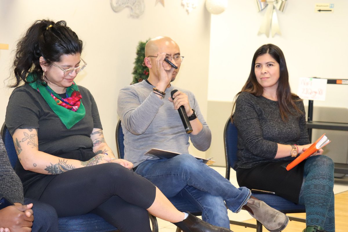 jhcentre's tweet photo. Here are some photos from our Right to Exist:Right to Resist event last December 7th, 2019. The topics of discussion was; migration, poverty, exclusion, racisim, climate and justice. #HumanRights #Yeg #Alberta #inclusion #diversity #Canada #shift2019 https://t.co/MLRUl1f9bd