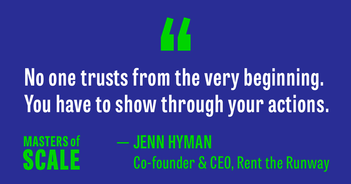 Creating the first closet in the cloud? Great risk brings great reward 💪
On the first @mastersofscale episode of 2020, our CEO & Co-Founder @Jenn_RTR chats changing the fashion industry with entrepreneur & investor @reidhoffman 💥
Get inspired now ➞ http://listen.mastersofscale.com/RenttheRunway