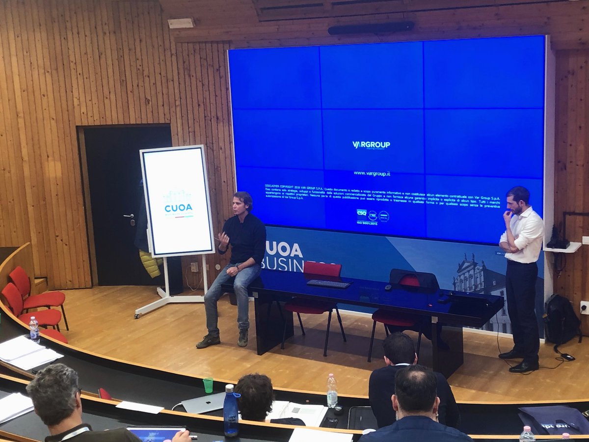 lorenzosala's tweet photo. Un piacere intervenire oggi all’#mba #CUOA Business School per raccontare ad oltre 35 imprenditori presenti l’approccio di @VarGroup alle acquisizioni e valorizzazione del capitale umano, attraverso la mia esperienza diretta.
#mba #cuoa #businesscolture https://t.co/Jj9htBqGrR