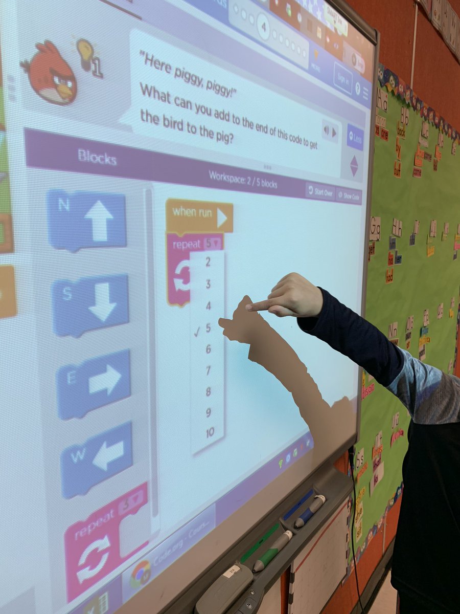 Jacqueline Garcia (@gigemits) on Twitter photo GREAT JOB Cove! He taught his classmates about the repeat block! #codingforall #codingmatters #flyingthroughfirst <a href="/codeorg/">Code.org</a> <a href="/MaryJaneFlynn18/">MaryJane Flynn</a> <a href="/BCE_BlueJays/">BrushyCreekElementary</a> <a href="/RRISDCS/">RRISD ComputerScience</a> GREAT JOB Cove! He taught his classmates about the repeat block! #codingforall #codingmatters #flyingthroughfirst <a href="/codeorg/">Code.org</a> <a href="/MaryJaneFlynn18/">MaryJane Flynn</a> <a href="/BCE_BlueJays/">BrushyCreekElementary</a> <a href="/RRISDCS/">RRISD ComputerScience</a>