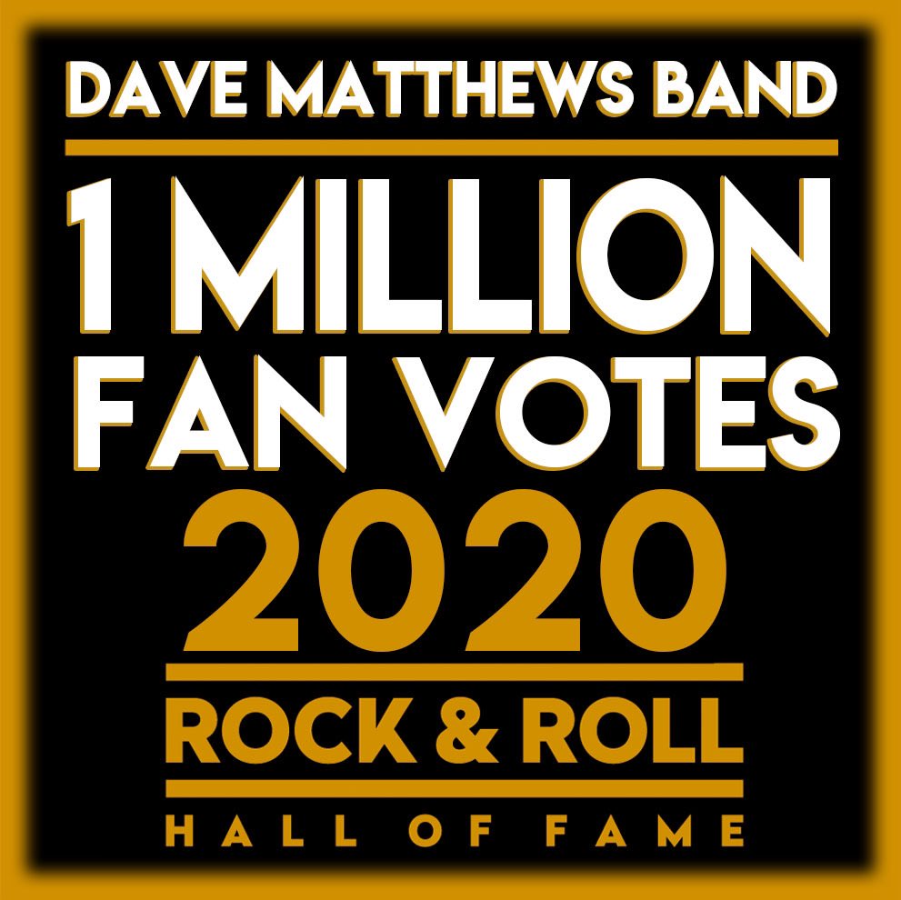 BOOM! We did it!! Great job family!
🍾🍾🍾🍾🍾

<a href="/davematthewsbnd/">Dave Matthews Band</a> <a href="/SLessard/">Stefan Lessard 🌊</a> @JeffCoffinMusic <a href="/BSTRONGBRAND/">Buddy Strong Brand</a> <a href="/TimReynoldsTR3/">Tim Reynolds</a> <a href="/rockhall/">Rock & Roll Hall of Fame</a>